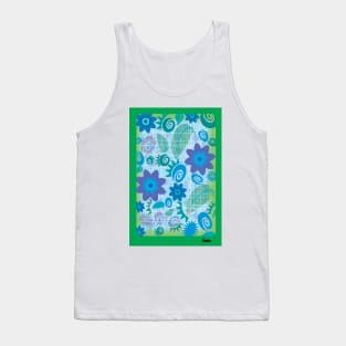 Singapore Flowers Tank Top